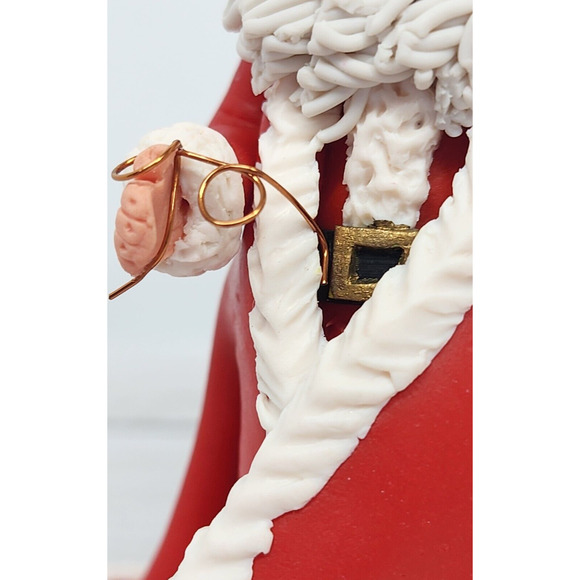 Klassic Kringle Ornament/Standing, 'Santa's Secret', Holding the Naughty List - Picture 8 of 10